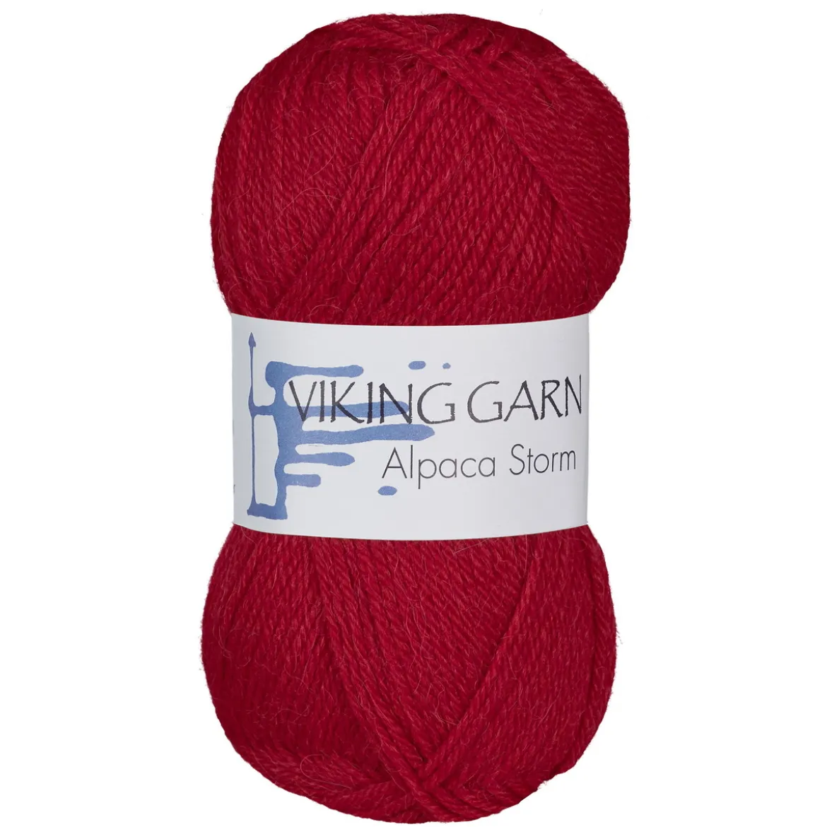 Viking Garn Alpaca Storm 50g röd 560