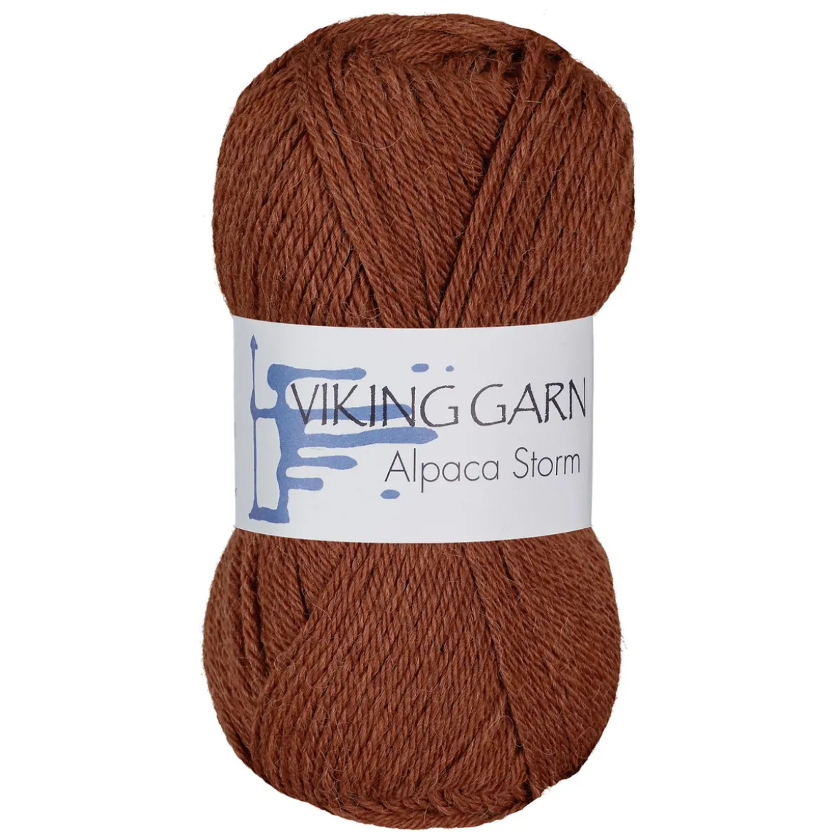 Viking Garn Alpaca Storm 50g rost 552
