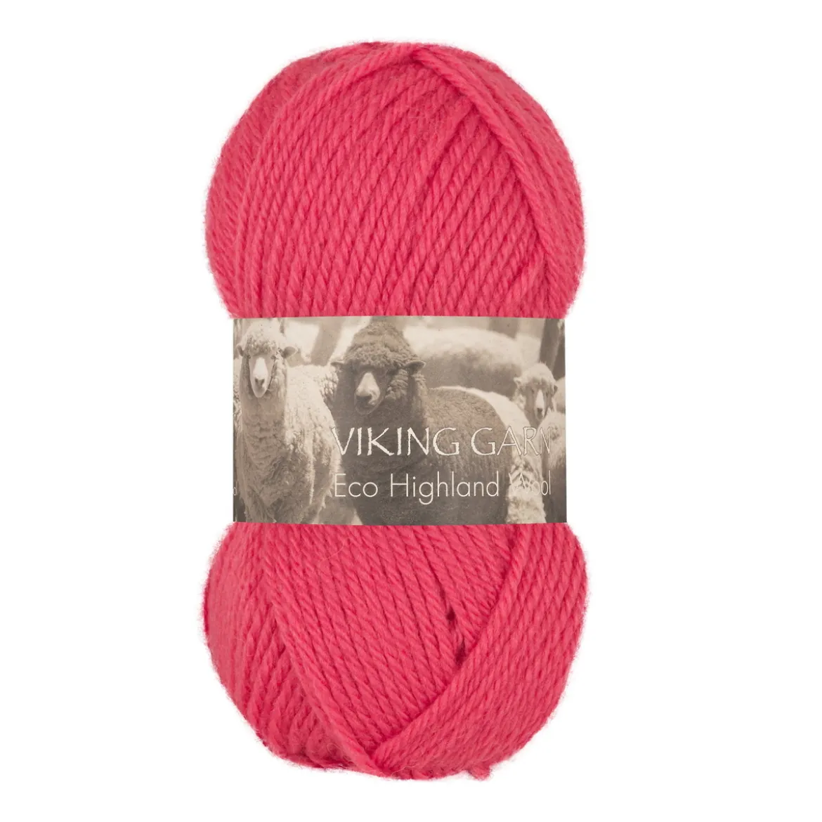 Viking Garn Eco Highland Wool 50g rosa 265