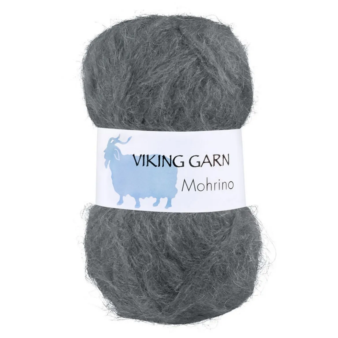 Viking Garn Mohrino 50g grå 515