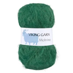Viking Garn Mohrino 50g mörkgrön 536