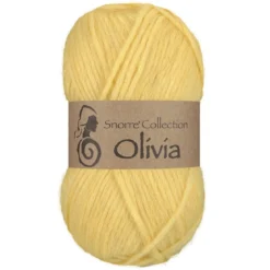 Viking Garn Olivia 50g gul