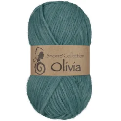 Viking Garn Olivia 50g jadegrön