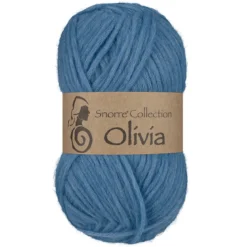 Viking Garn Olivia 50g ljus jeansblå