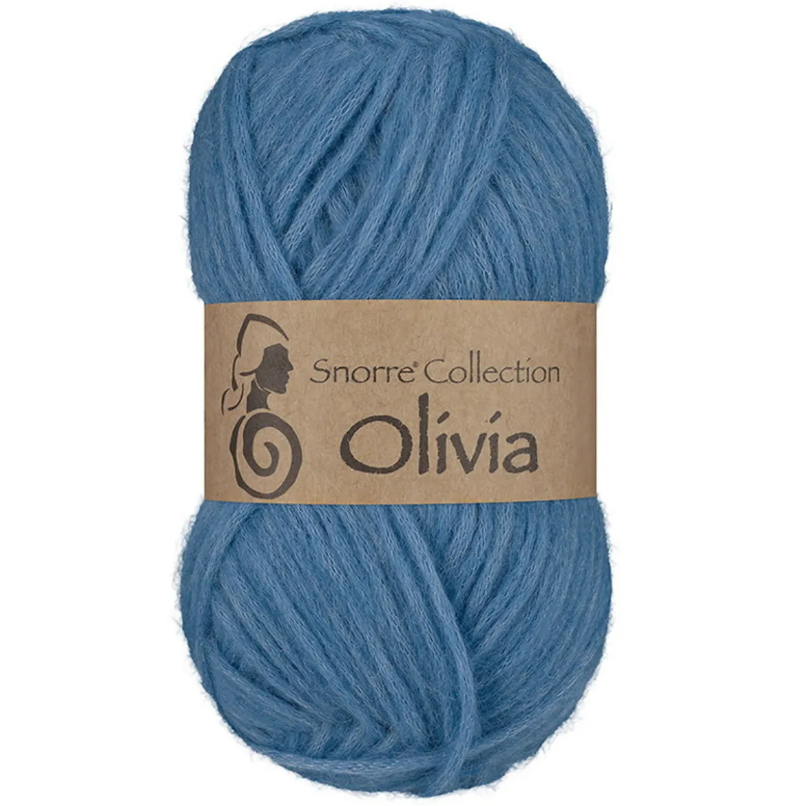 Viking Garn Olivia 50g ljus jeansblå