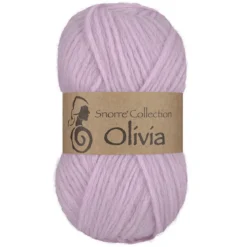 Viking Garn Olivia 50g ljuslila