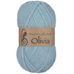 Viking Garn Olivia 50g ljus turkos