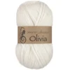Viking Garn Olivia 50g vit