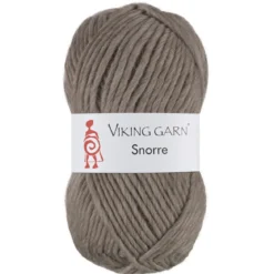 Viking Garn Snorre 100g brun 209