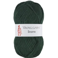 Viking Garn Snorre 100g buteljgrön 234