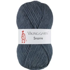 Viking Garn Snorre 100g jeansblå 227