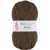 Viking Garn Snorre 100g mellanbrun 208