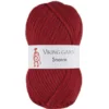 Viking Garn Snorre 100g mörkröd 265
