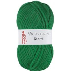 Viking Garn Snorre 100g äppelgrön 233