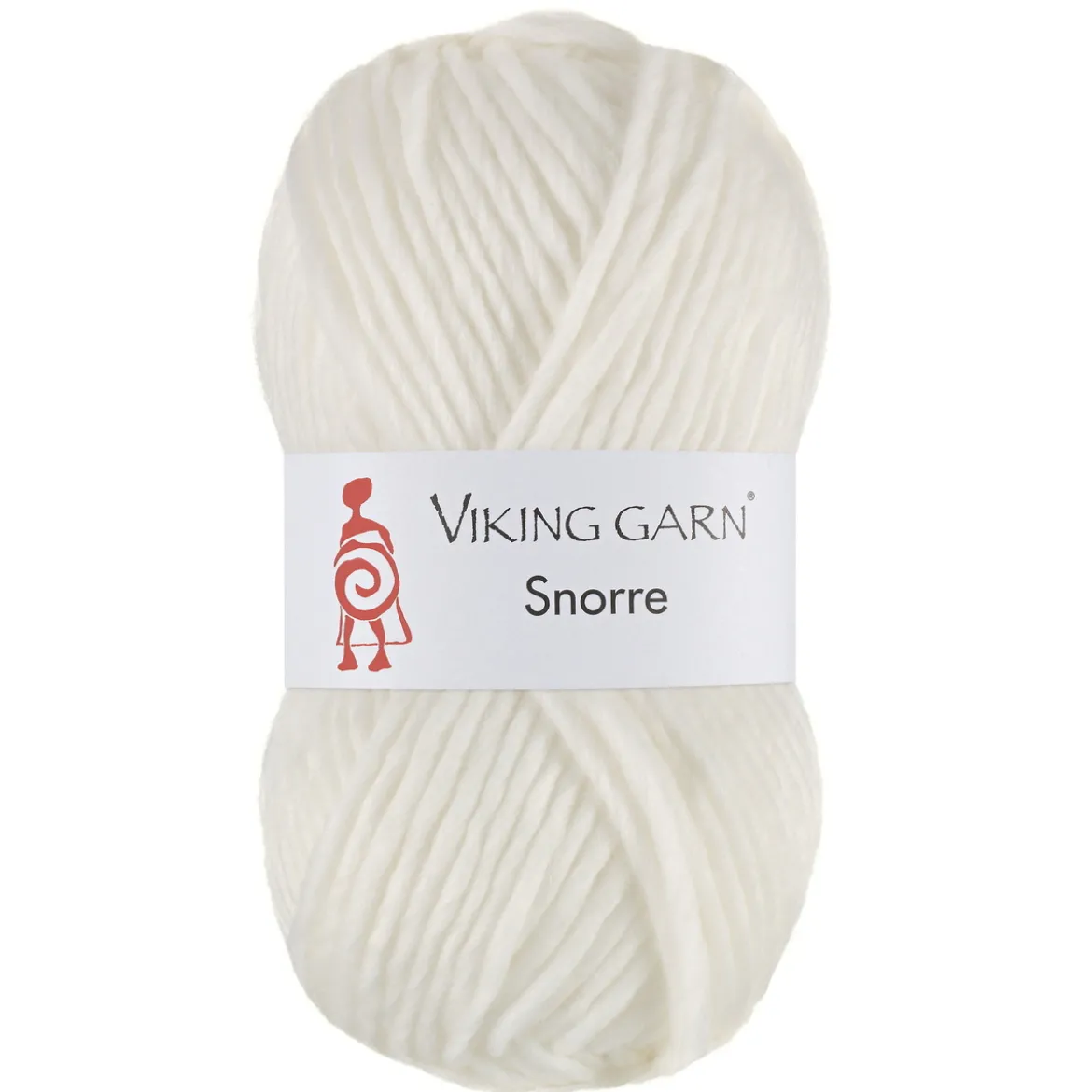 Viking Garn Snorre 100g vit 200