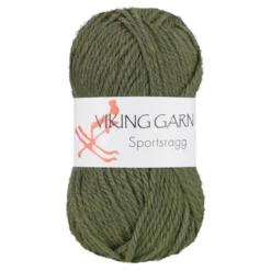 Viking Garn Sportsragg 50g mörkgrön 532