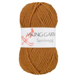 Viking Garn Sportsragg 50g ockragul 546