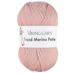 Viking Garn Trend Merino Petite 50g mörkgrå 315