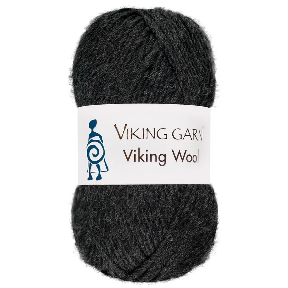 Viking Garn Wool 50g antracit 517