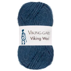 Viking Garn Wool 50g blå 526