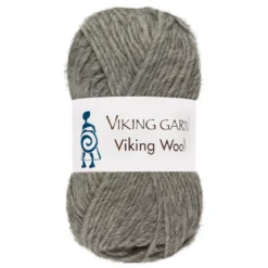Viking Garn Wool 50g grå 513