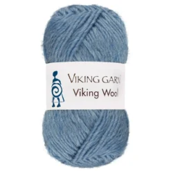 Viking Garn Wool 50g ljusblå 524
