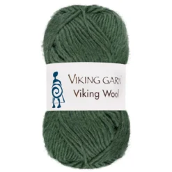 Viking Garn Wool 50g mörkgrön 534