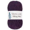 Viking Garn Wool 50g mörklila 569
