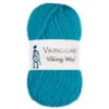 Viking Garn Wool 50g turkos 528