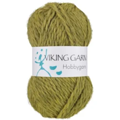 Viking Hobbygarn 50g grön 934
