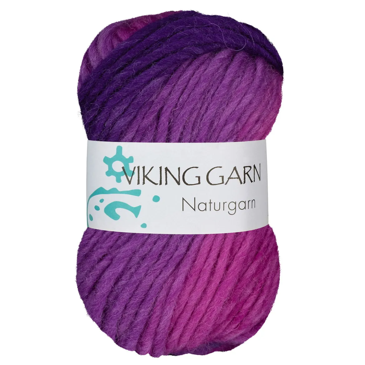 Viking Naturgarn 50g rosa/lila 669