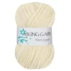 Viking Naturgarn 50g vit 600