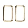 Väskspänne 2-pack – 47×23 mm, guldfärgad. Max rembredd 45 mm