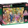 Wasgij dubbel-pussel #21 Christmas – A Very Merry Makeover! 2 stycken pussel à 1000 bitar, 68×49 cm