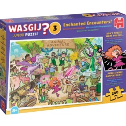 Wasgij Junior pussel #3 – Enchanted encounters! 240 bitar, 68×49 cm