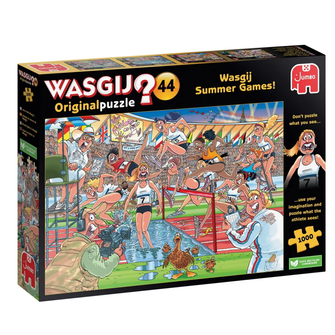 Wasgij pussel #44 Summer Games! 1000 bitar, 68×49 cm
