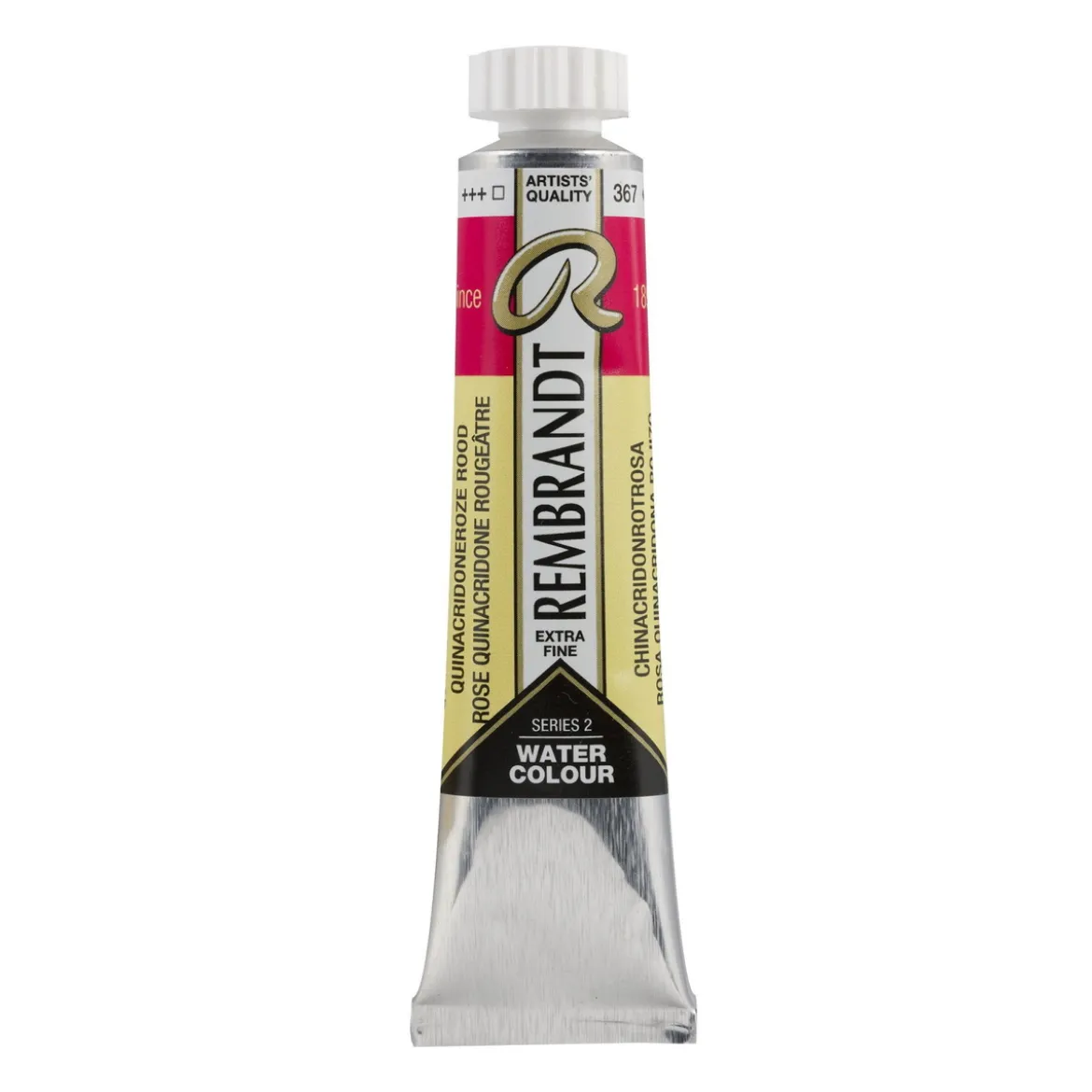 Water col 20ml Quin rose red