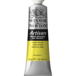 Winsor & Newton Artisan vattenlöslig oljefärg 37 ml Lemon Yellow 346
