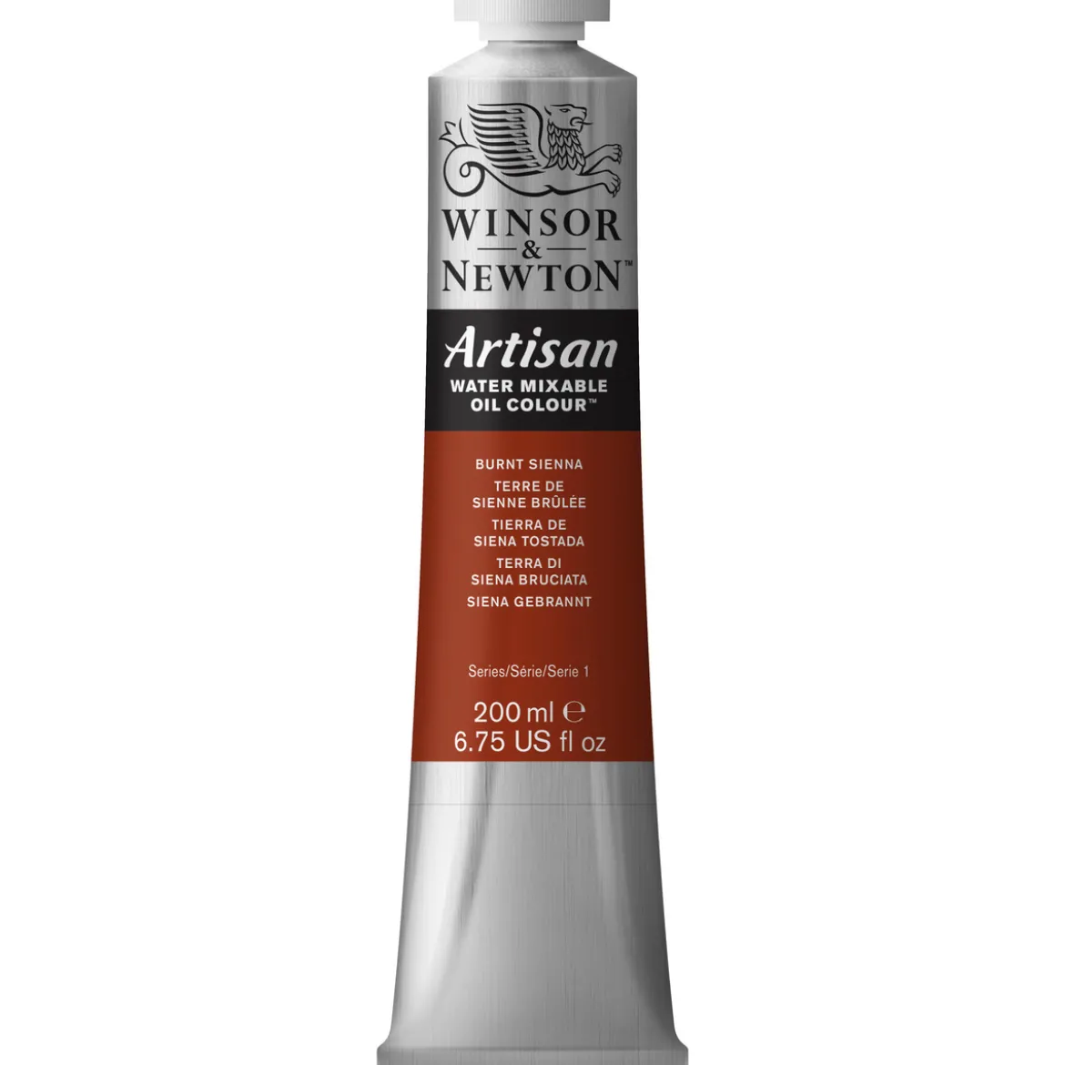 Winsor & Newton Artisan vattenlöslig oljefärg 200 ml Burnt Umber 076