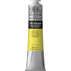 Winsor & Newton Artisan vattenlöslig oljefärg 200 ml Lemon Yellow 346