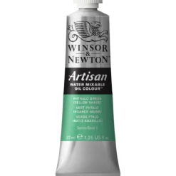 Winsor & Newton Artisan vattenlöslig oljefärg 37 ml Phthalo Green (yellow shade) 521