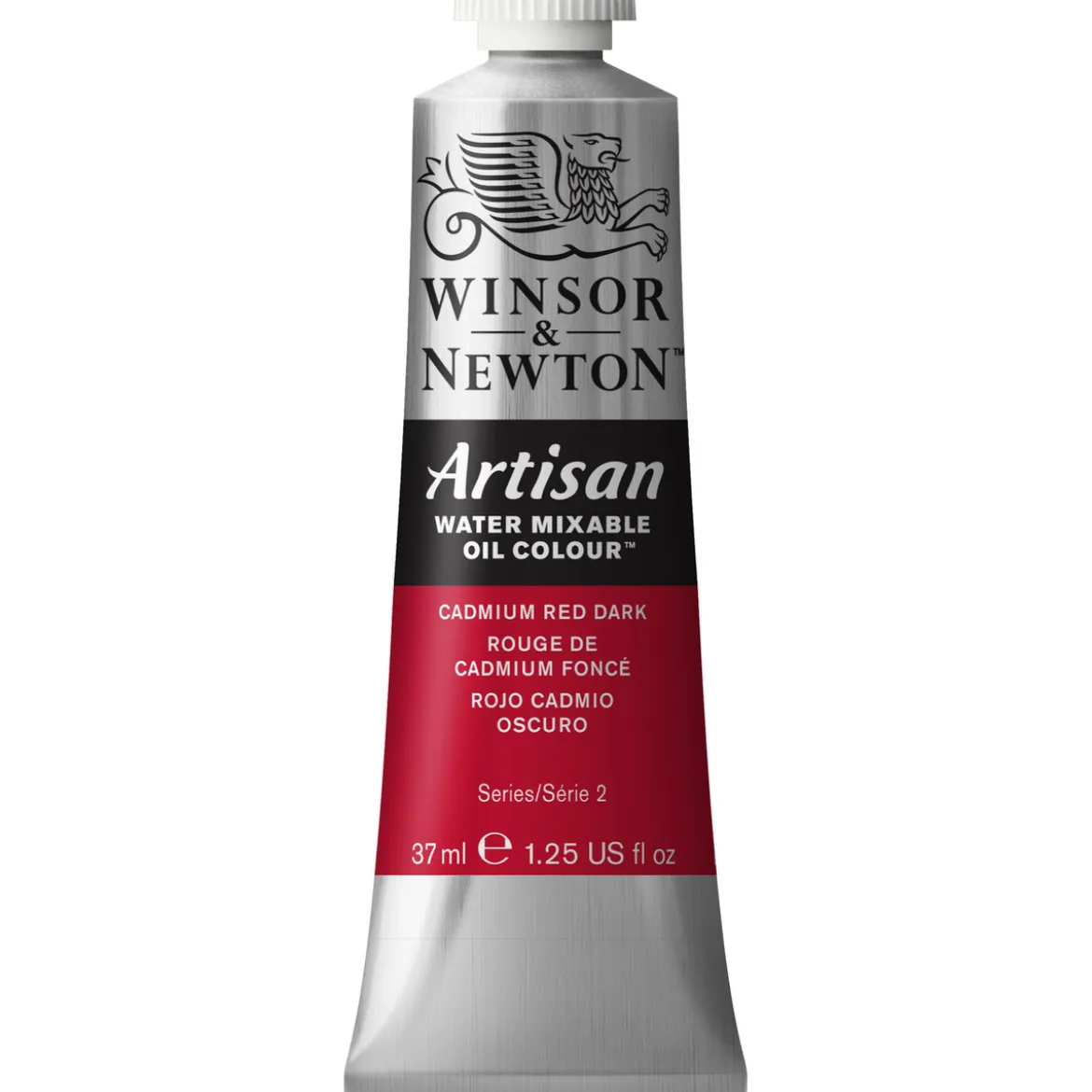 Winsor & Newton Artisan vattenlöslig oljefärg 37 ml Cadmium Red Dark 104