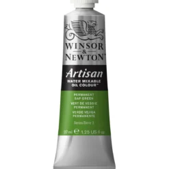 Winsor & Newton Artisan vattenlöslig oljefärg 37 ml Permanent Sap Green 503