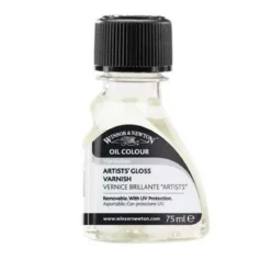 Winsor & Newton Artists' Gloss Varnish 75 ml, skyddande blank fernissa