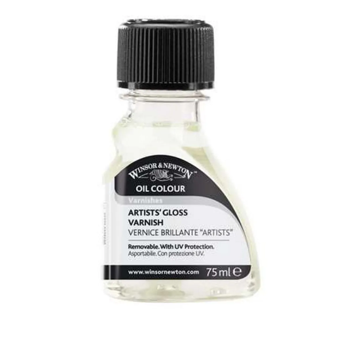 Winsor & Newton Artists' Gloss Varnish 75 ml, skyddande blank fernissa