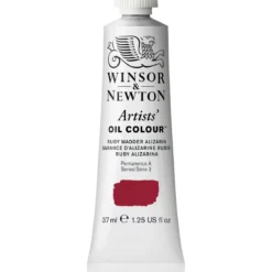 Winsor & Newton Artists' Oil Colour 37ml – Ruby Madder Alizarin 411
