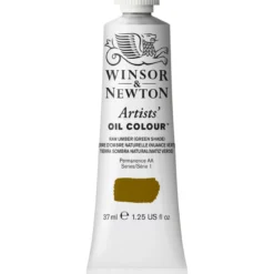 Winsor & Newton Artists' oljefärg 37 ml Raw Umber (Green Shade) 558