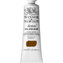 Winsor & Newton Artists' oljefärg 37 ml Burnt Umber 076