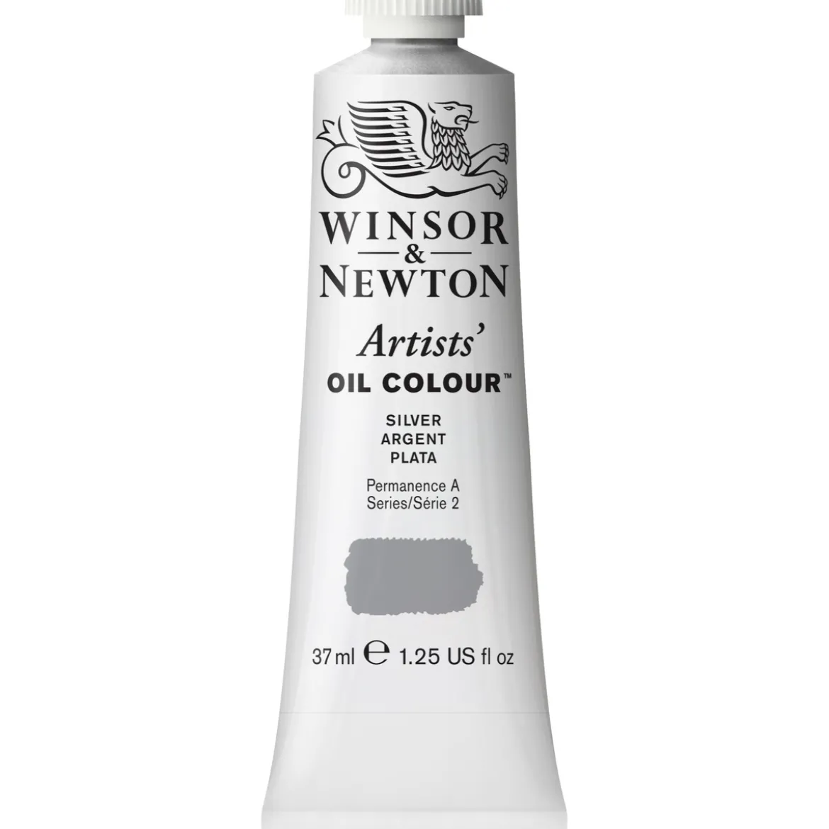 Winsor & Newton Artists' oljefärg 37 ml Silver 617