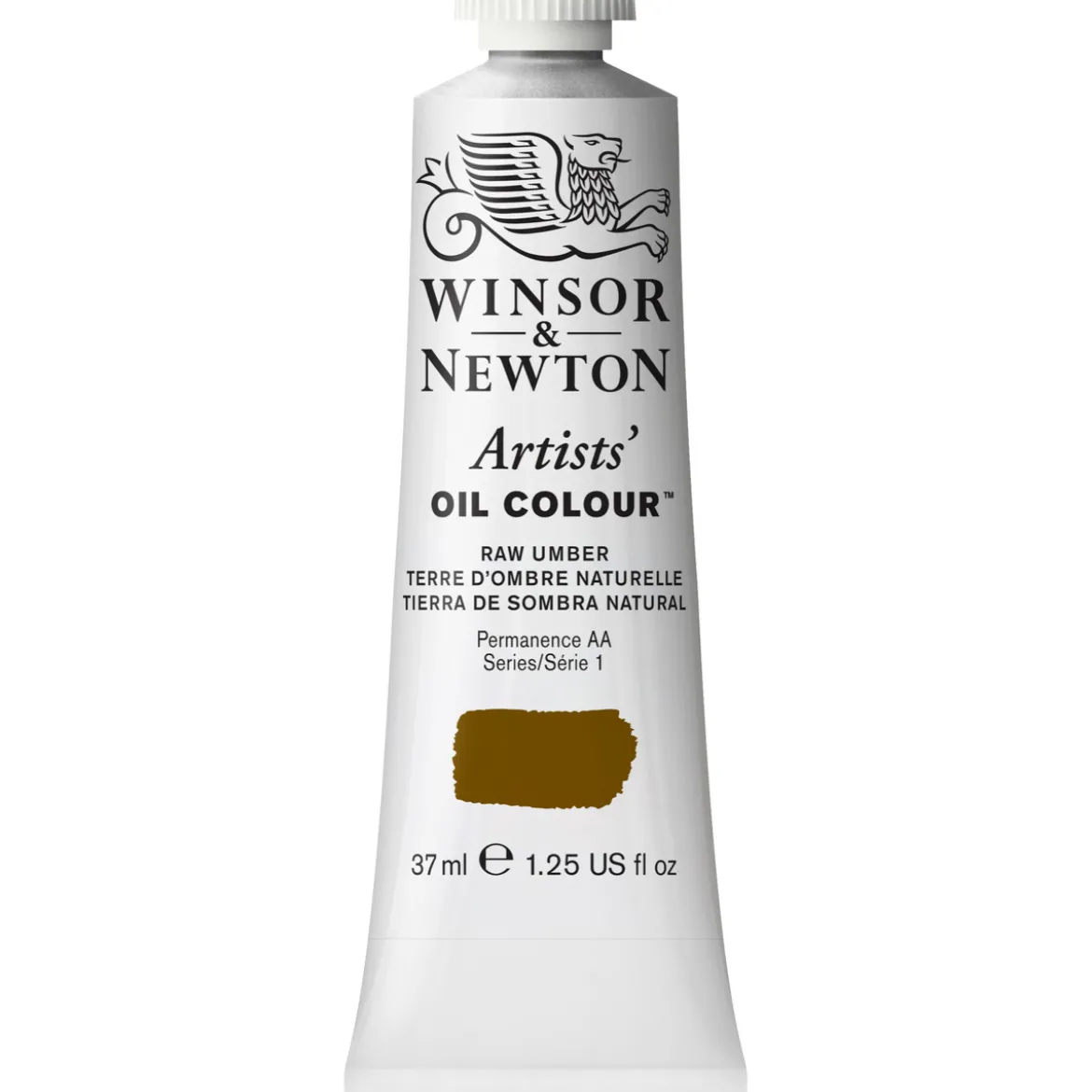 Winsor & Newton Artists' oljefärg 37 ml Raw Umber 554
